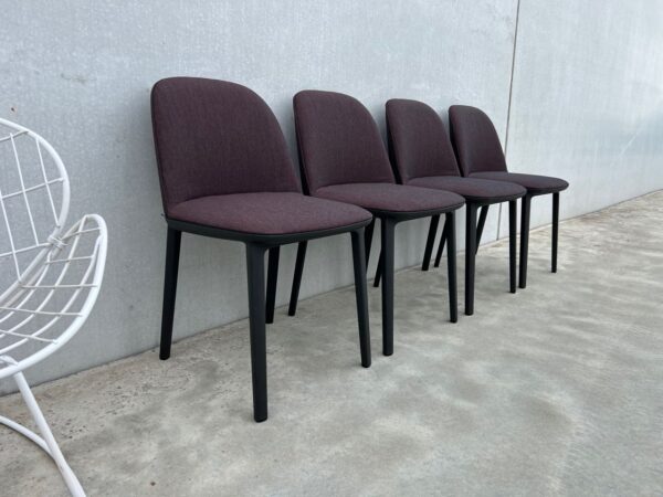 VITRA SOFTSHELL SIDE CHAIR, 4x