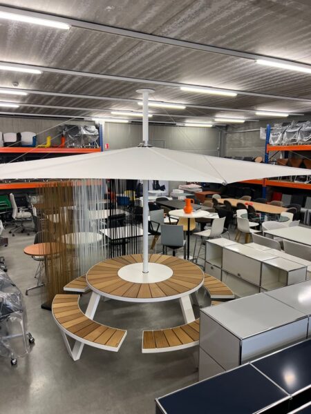 EXTREMIS PANTAGRUEL + PARASOL INUMBRA 400CM – SHOWROOMMODEL